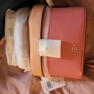 Brand new coach vanity/makeup bag